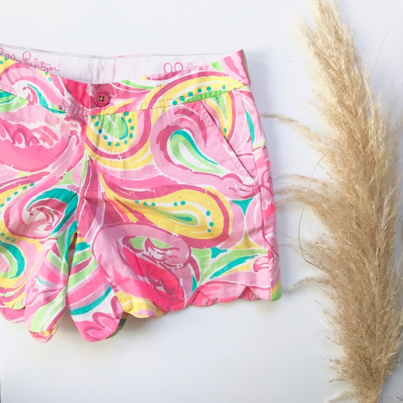 Lilly Pulitzer Pants - Lilly Pulitzer Buttercup Printed Shorts